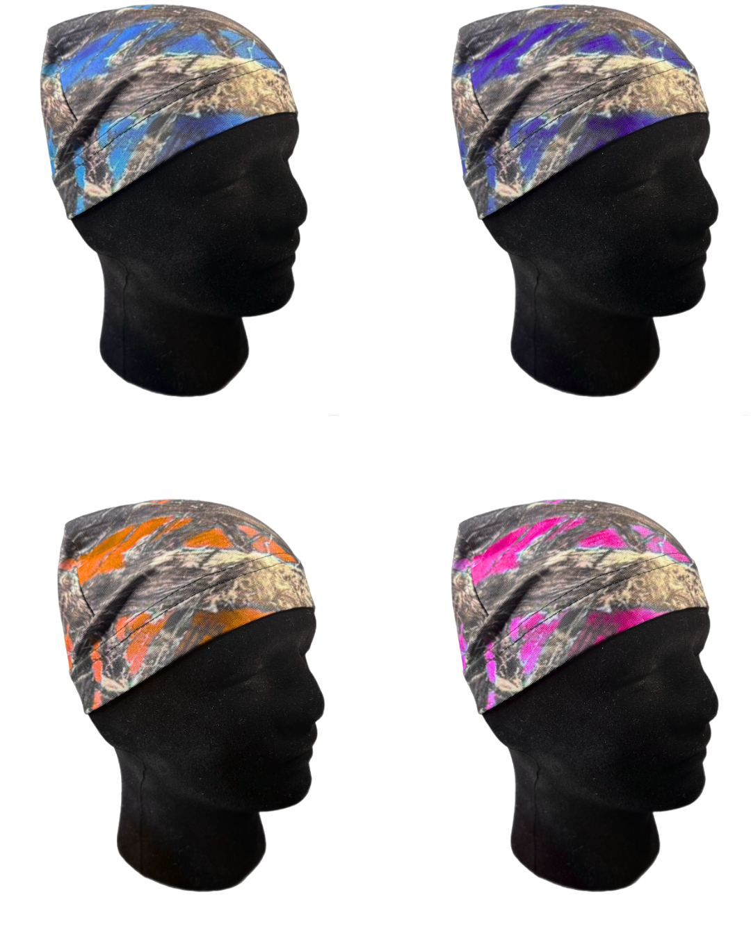 4 Pack Camouflage SmurfSkully